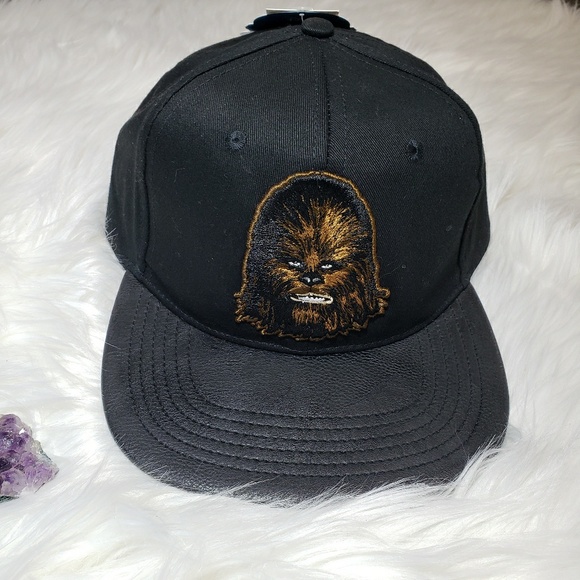 Star Wars Chewbacca Black Hat Snapback - Picture 2 of 4